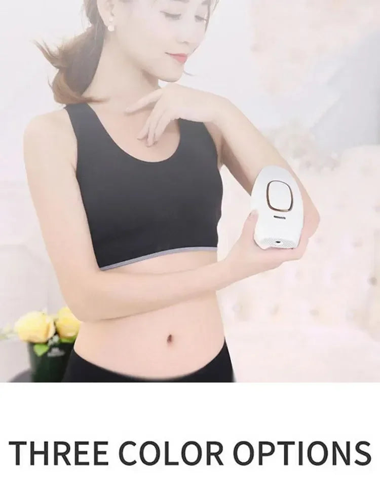 IPL Laser Hair Remover Intense Pulsed Light 500000 Pulses Permanent Laser Hair Remover Women's Painless Hair Removal Home Device